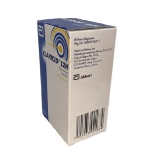 Klaricid 12 H (Claritromicina) Susp 250 Mg 60 Ml Abbott