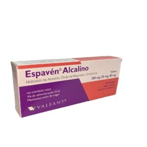 Espaven Alcalino (Aluminio/Magnesio/Dimeticona) Tab Mast C/50 Valeant