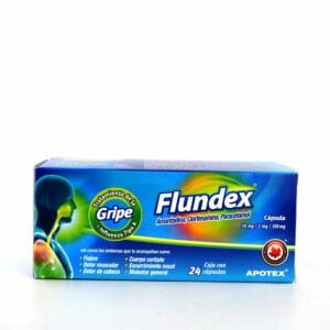Flundex (Amantad/Clorfen/Paracet) Cap 50/3/300 Mg C/24 Apotex