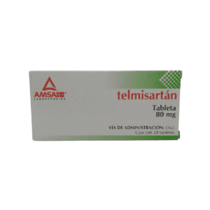 Telmisartán tab 80 mg C/28 Amsa