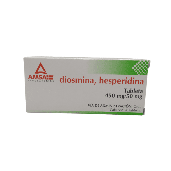 Diosmina/Hesperidina tab 450 50 mg C/20 Amsa