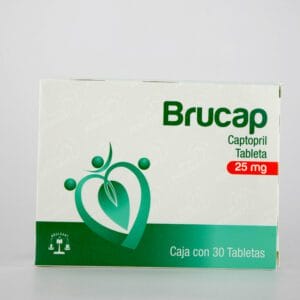 Brucap (Captopril) Tab 25 Mg C/30 Bruluart