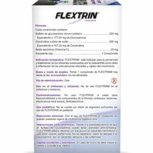 Flextrin (Glucosamina/Condroitina/Vitamina C) Comp C/30