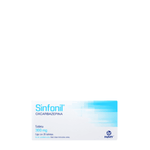 Sinfonil (Oxcarbazepina) Tab 300 Mg C/20 Maver