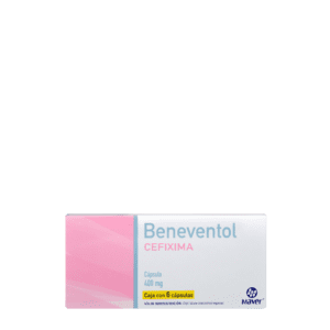 Beneventol (Cefixima) Cap 400 Mg C/6 Maver