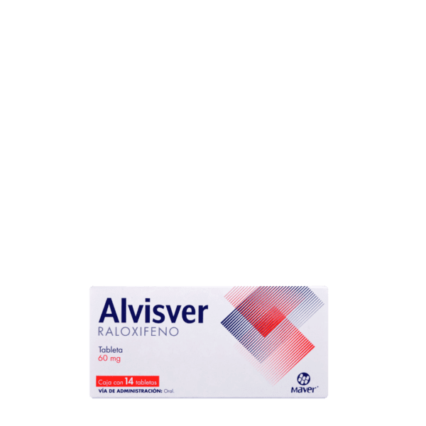 Alvisver (Raloxifeno) 60 Mg C/14 Tab Maver