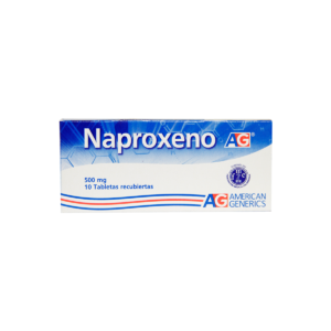 Naproxeno 500mg 10 tabletas
