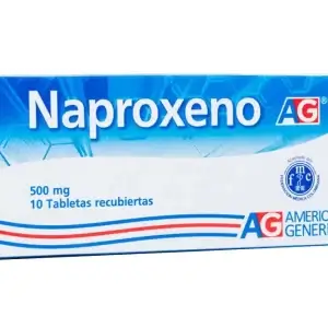 Naproxeno 500mg 10 tabletas